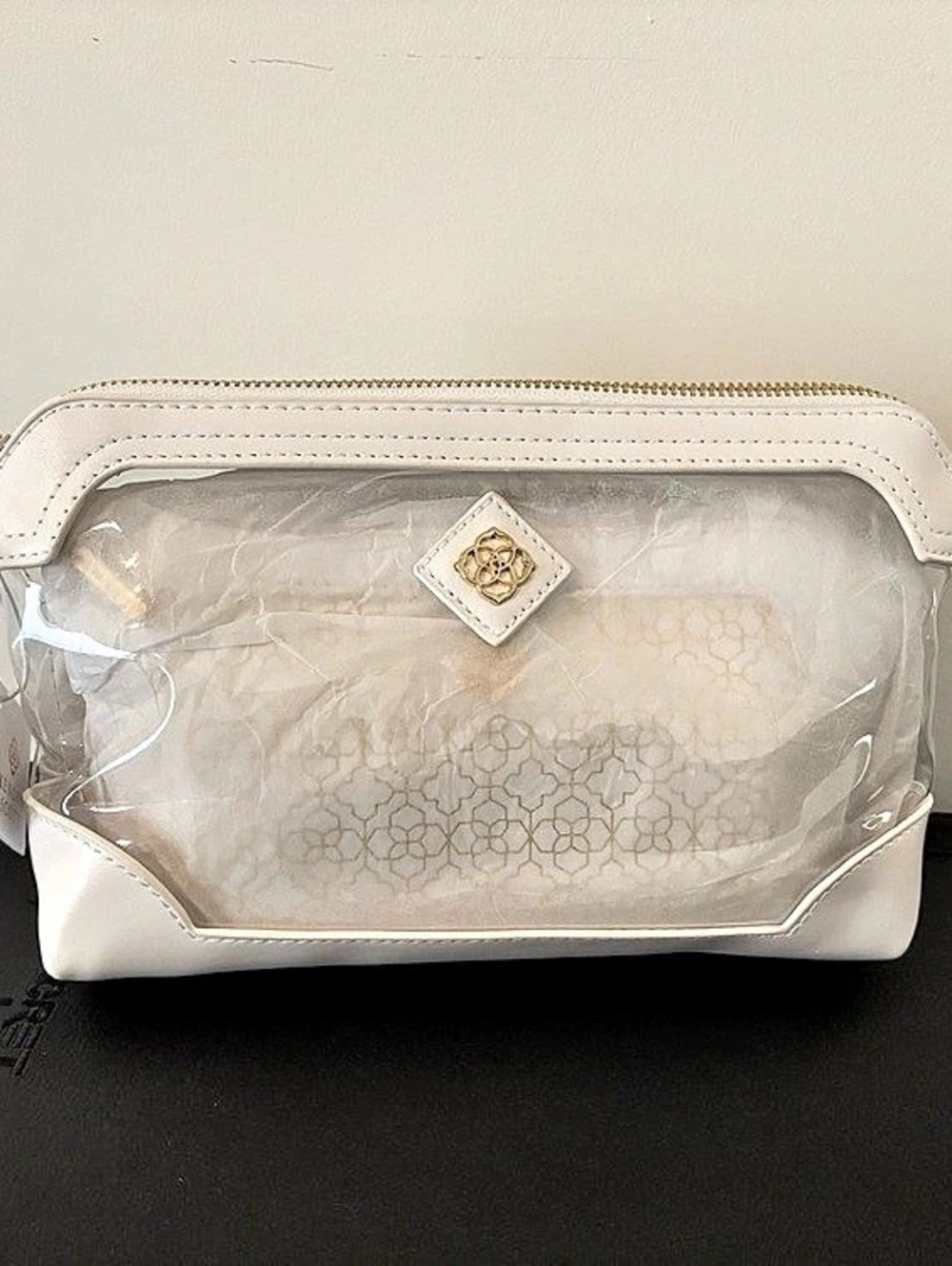 Kendra Scott Duo Cosmetic Pouch White